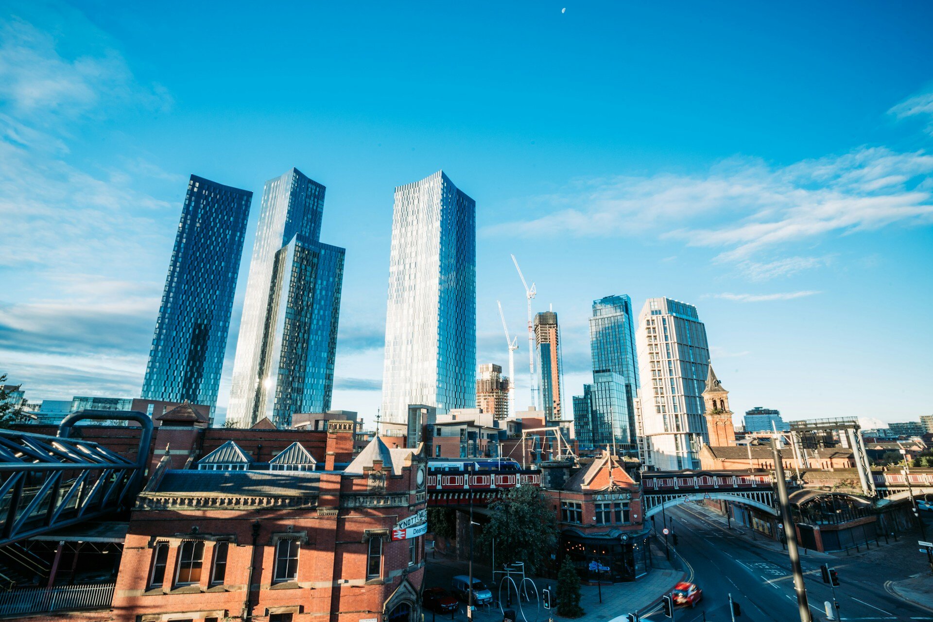 Manchester skyline unsplash