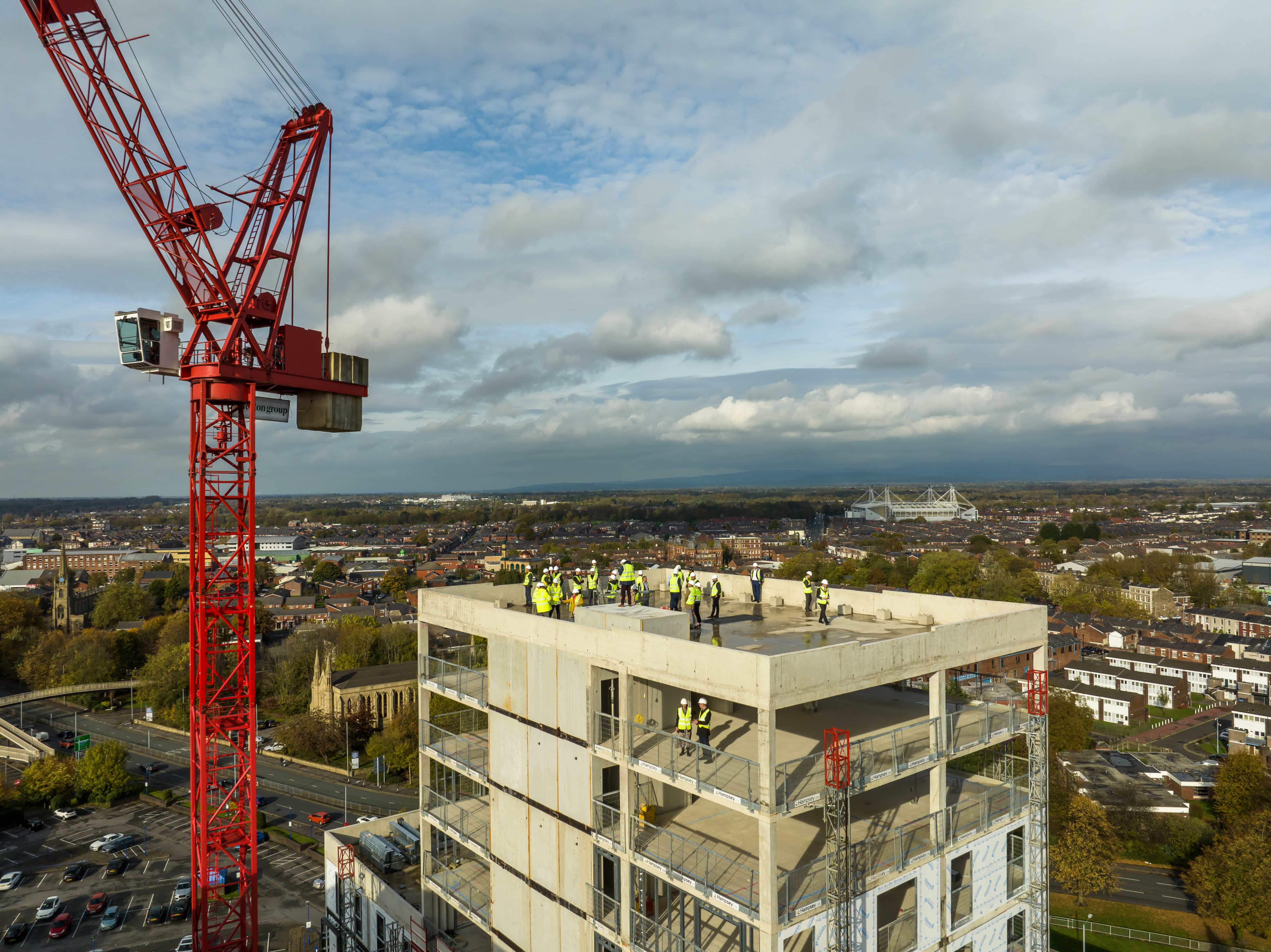Preston’s growing property success - The Exchange tops out and almost sells out