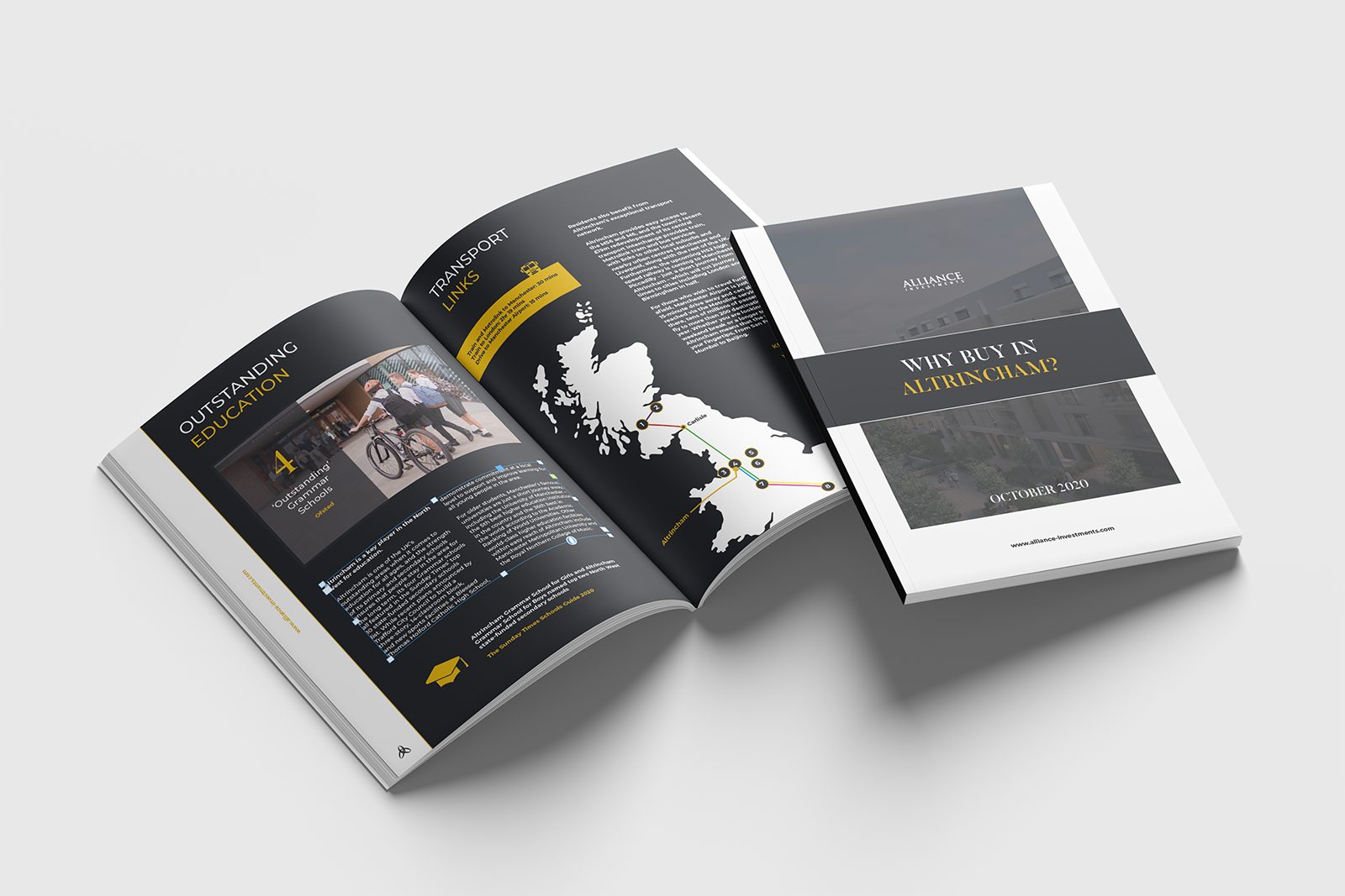 Altrincham - Why Invest mock up Altrincham - Why Invest mock up