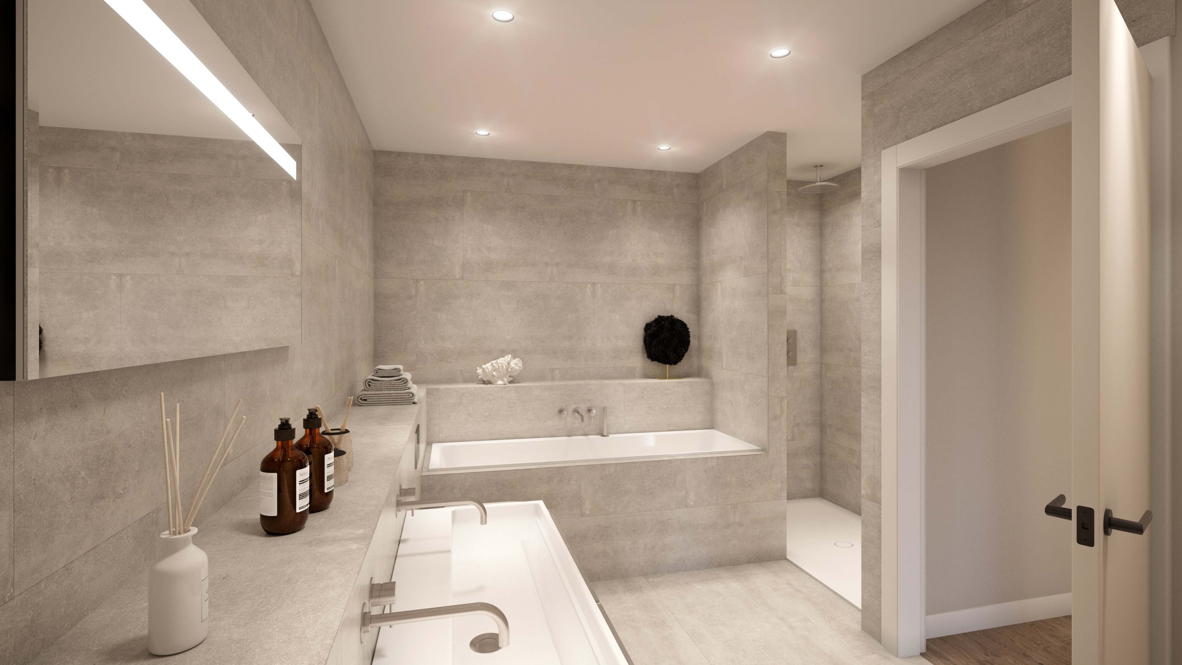 Penthouse Apartments Bathroom